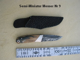 Semi-Miniatur Messer Nr 9